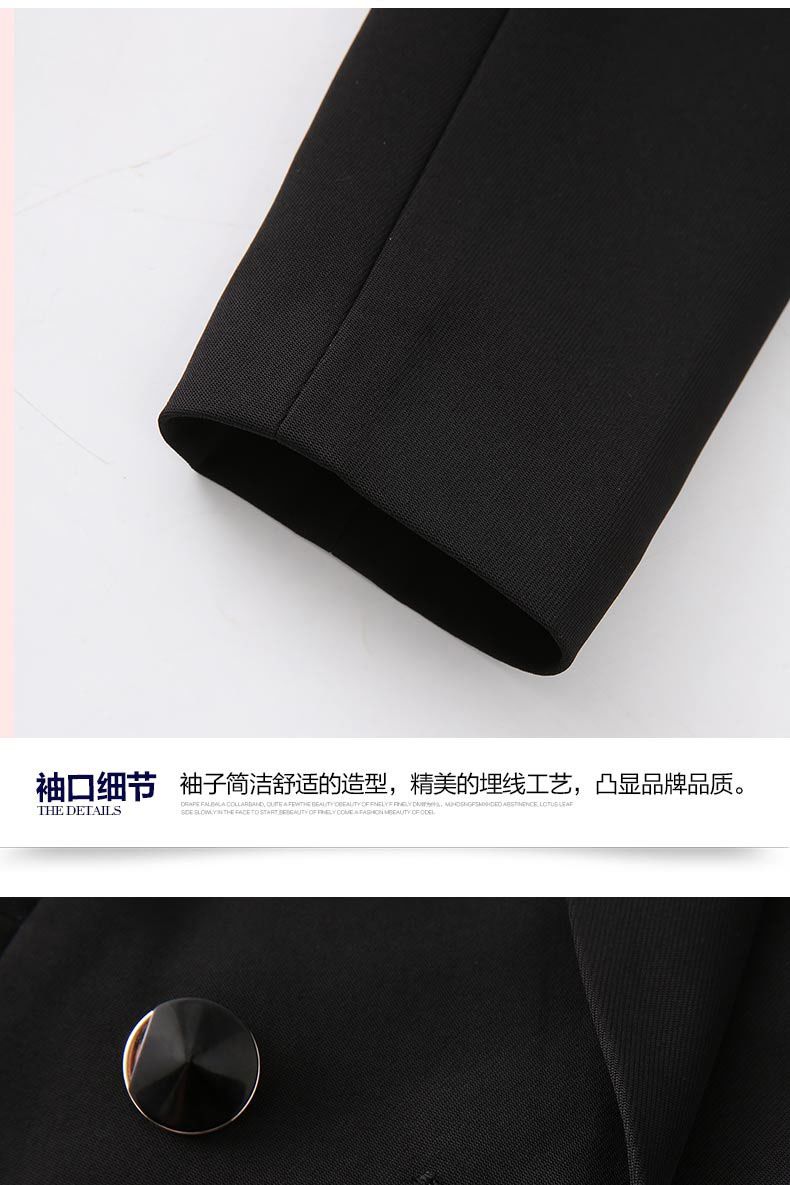 雙排單?？叟柯殬I裝定制細節圖