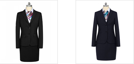 女士職業裝定做款式圖 女士職業裝定做款式圖