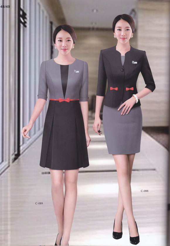 夏季女士職業裝定制款式圖